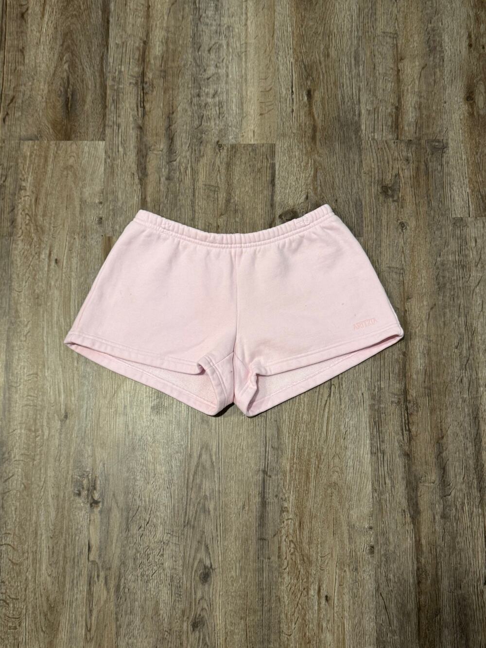 Aritzia Women’s Cozy Sweatfleece Boyfriend Lo-Rise Mini Short Size XS